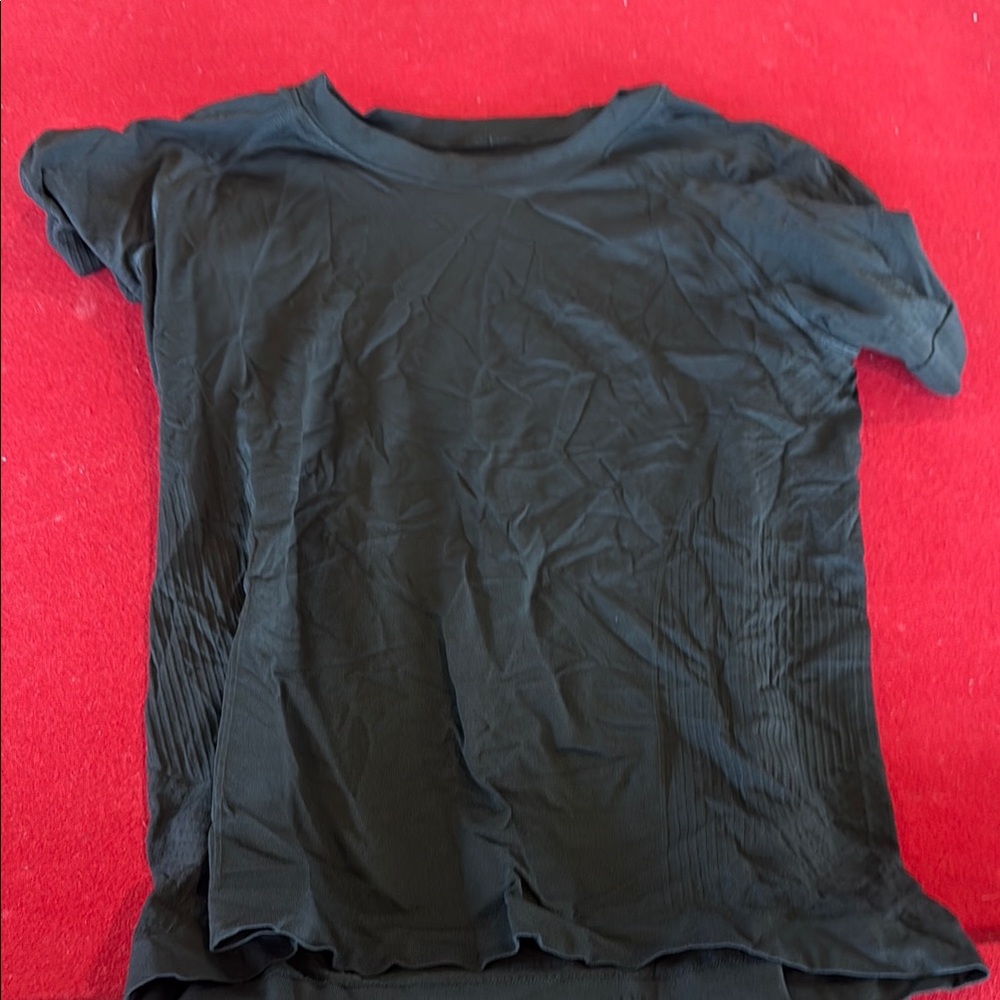 Old Navy Active Black Seamless Tee